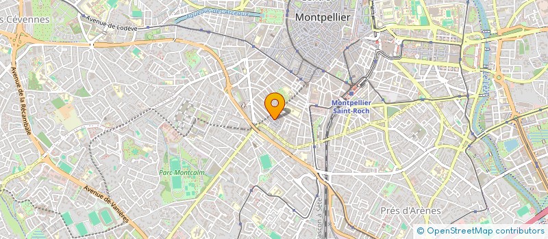localisation de l'entreprise MADAME AGATHE SIGNORET à MONTPELLIER