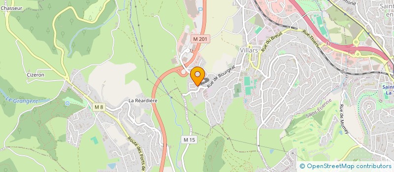 localisation de l'entreprise MADAME AGATHE SILVESTRE  VILLARS