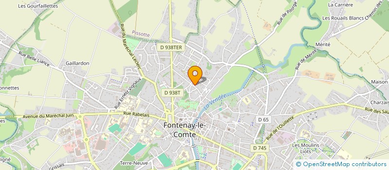 localisation de l'entreprise MADAME AGATHE SUCH à FONTENAY-LE-COMTE