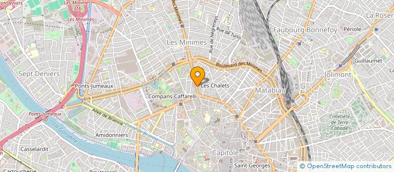 localisation de l'entreprise MADAME AGATHE SUDRE  TOULOUSE