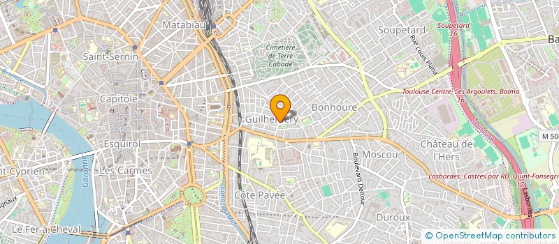localisation de l'entreprise MADAME AGATHE THENOT à TOULOUSE