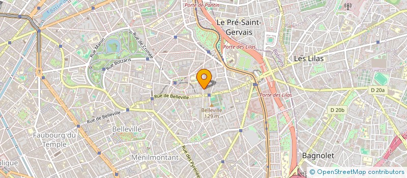 localisation de l'entreprise MADAME AGATHE THIERRY  PARIS