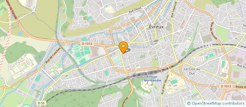 localisation de l'entreprise MADAME AGATHE TIMMERMAN  EVREUX