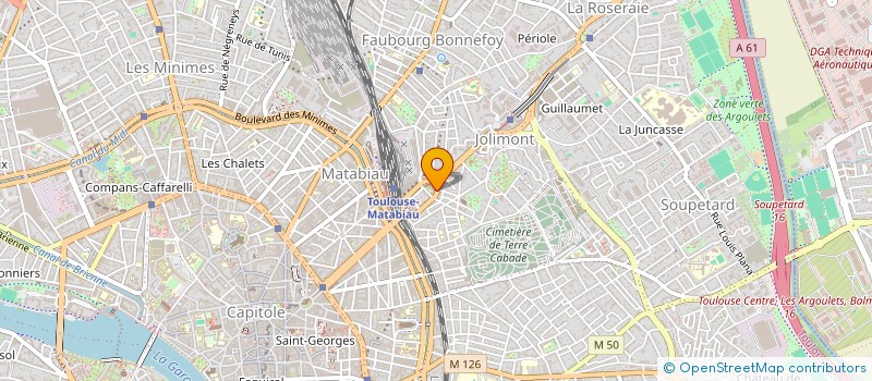 localisation de l'entreprise MADAME AGATHE TRAMIER  TOULOUSE