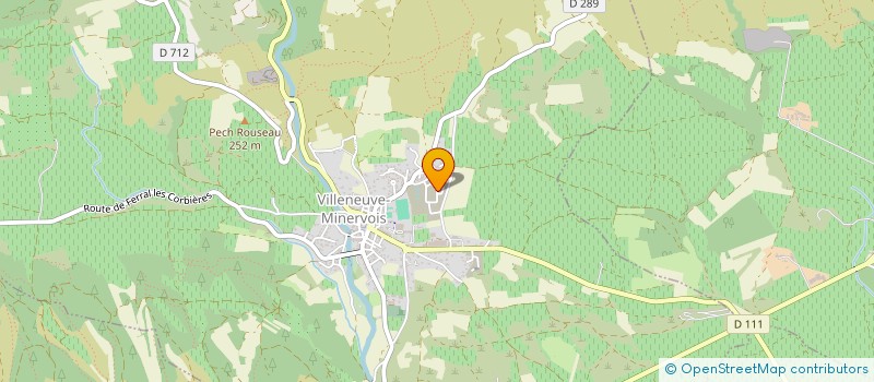 localisation de l'entreprise MADAME AGATHE TREUTENAERE  VILLENEUVE-MINERVOIS