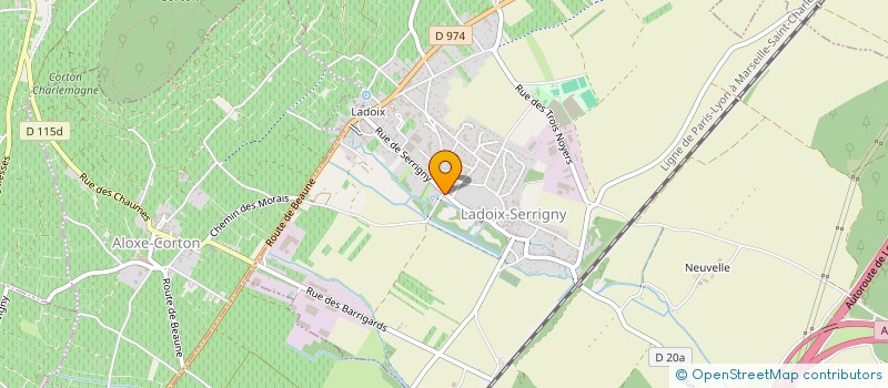 localisation de l'entreprise MADAME AGATHE TROUSSARD-BRAZILLIER à BEAUNE