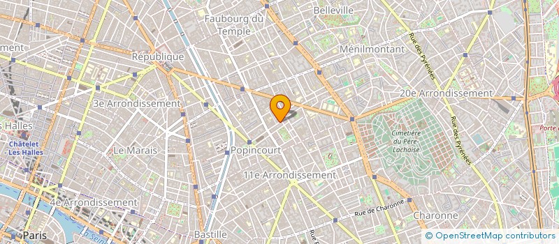 localisation de l'entreprise MADAME AGATHE TUFFERY  PARIS