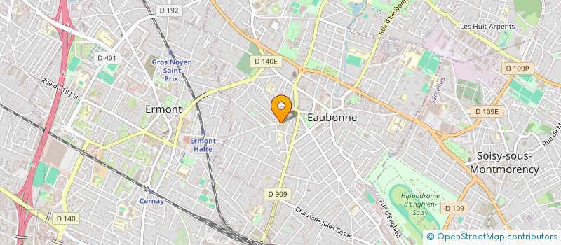 localisation de l'entreprise MADAME AGATHE VERRIER à EAUBONNE