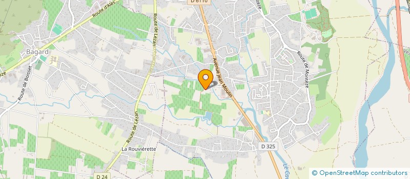 localisation de l'entreprise MADAME AGATHE WYSS  SAINT-CHRISTOL-LEZ-ALES