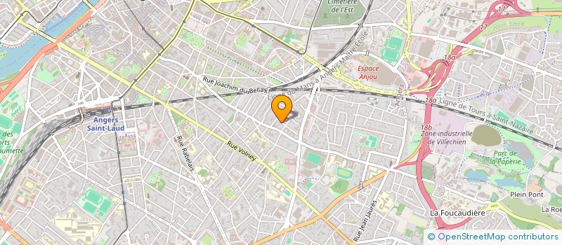 localisation de l'entreprise MADAME AGLAE CORRE à ANGERS