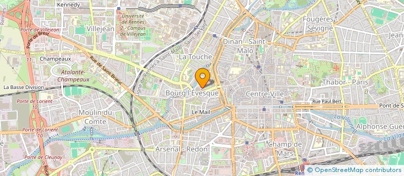 localisation de l'entreprise MADAME AGLAE JELOCHA  RENNES