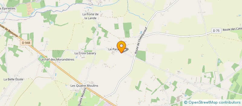 localisation de l'entreprise MADAME AGLAE LE TREVEDIC à SALLERTAINE