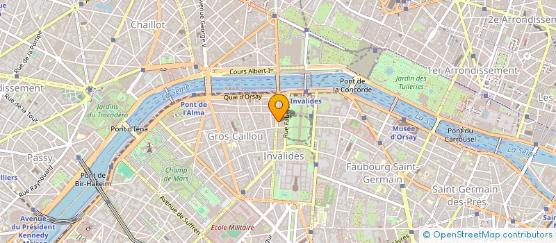 localisation de l'entreprise MADAME AGLAE SAVARY DE BEAUREGARD  PARIS