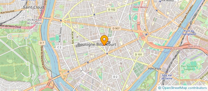 localisation de l'entreprise MADAME AGNES AGNES ADEX à BOULOGNE-BILLANCOURT