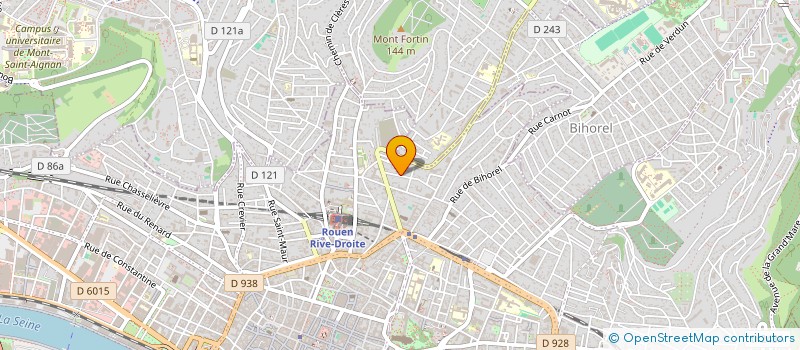 localisation de l'entreprise MADAME AGNES ALFROID à ROUEN