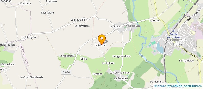 localisation de l'entreprise MADAME AGNES ALLEZY à SABLONS-SUR-HUISNE