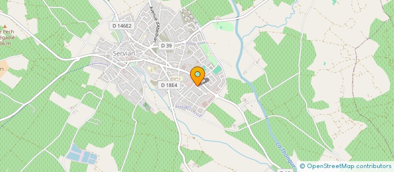 localisation de l'entreprise MADAME AGNES ALOE  SERVIAN