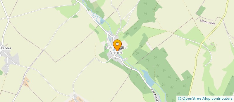 localisation de l'entreprise MADAME AGNES ANDRES à MESNIL-SOUS-VIENNE