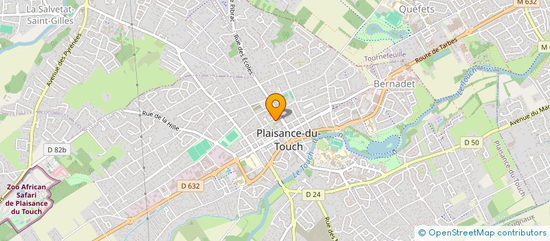 localisation de l'entreprise MADAME AGNES ANNIC  PLAISANCE-DU-TOUCH