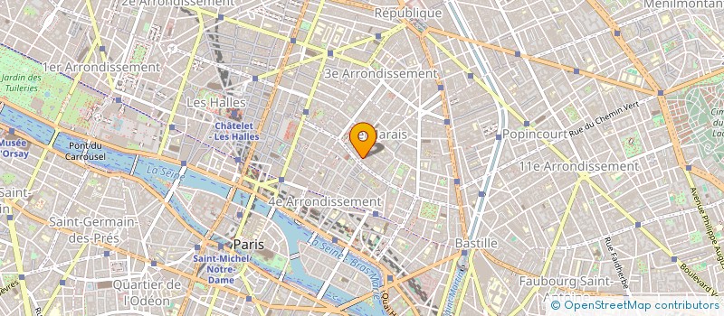 localisation de l'entreprise MADAME AGNES ARTAUD  PARIS