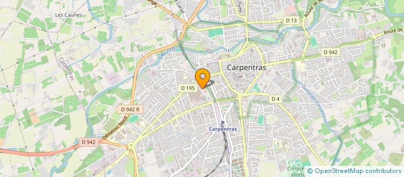 localisation de l'entreprise MADAME AGNES ARTIGES  CARPENTRAS