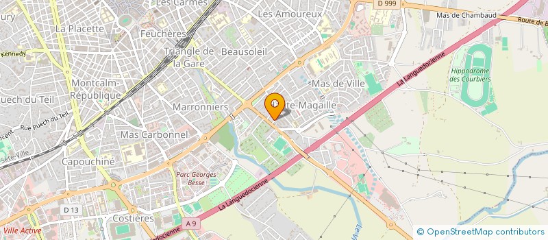 localisation de l'entreprise MADAME AGNES ATO  NIMES