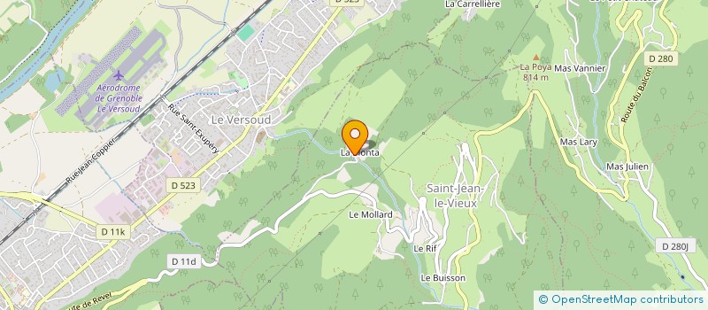 localisation de l'entreprise MADAME AGNES AUDOUIN  REVEL