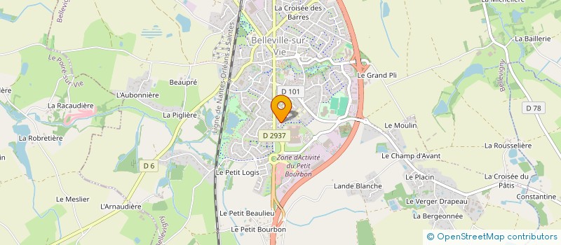 localisation de l'entreprise MADAME AGNES AUPETIT  BELLEVIGNY