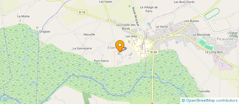 localisation de l'entreprise MADAME AGNES AUVRAY  ETIENVILLE