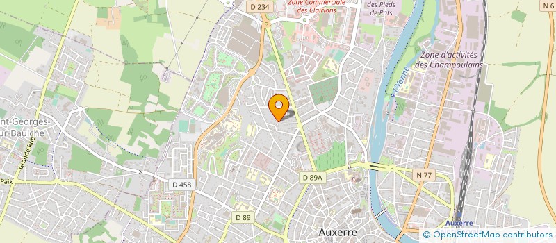 localisation de l'entreprise MADAME AGNES BAL à AUXERRE
