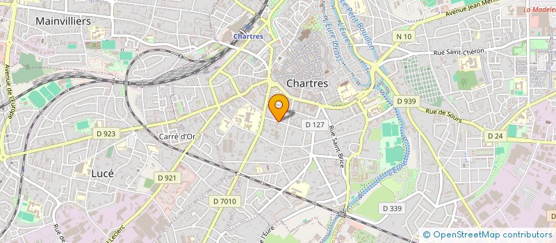 localisation de l'entreprise MADAME AGNES BALASTRE à CHARTRES