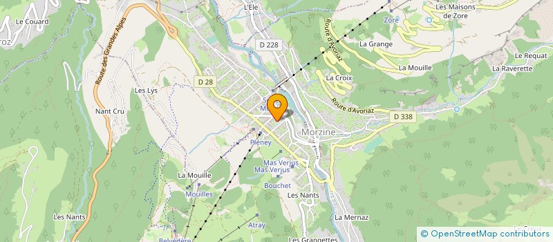 localisation de l'entreprise MADAME AGNES BARDY  MORZINE