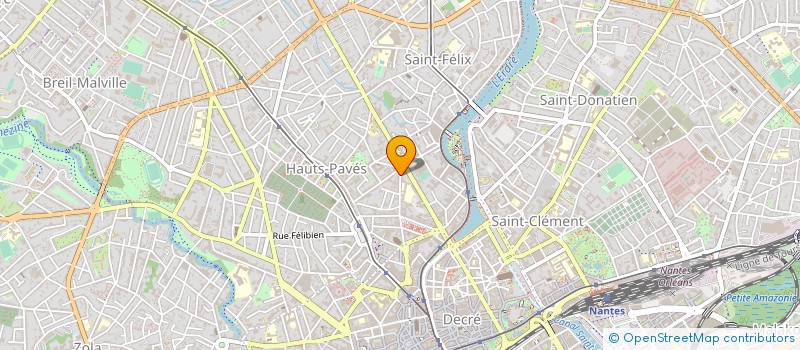 localisation de l'entreprise MADAME AGNES BASSENE à NANTES