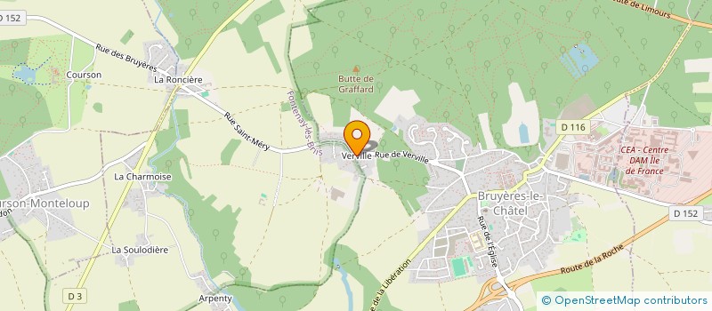 localisation de l'entreprise MADAME AGNES BAUDON  BRUYERES-LE-CHATEL