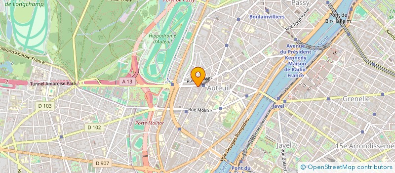 localisation de l'entreprise MADAME AGNES BAUMIER  PARIS