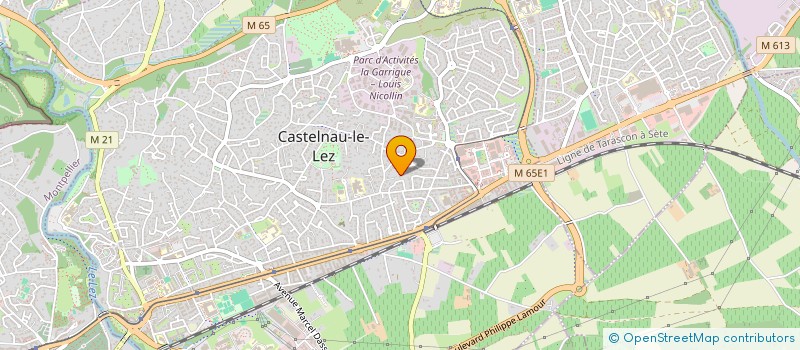 localisation de l'entreprise MADAME AGNES BEAUFARON à CASTELNAU-LE-LEZ