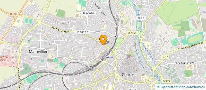 localisation de l'entreprise MADAME AGNES BELHAIRE à CHARTRES
