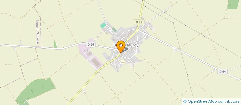 localisation de l'entreprise MADAME AGNES BERNARD  BEINE-NAUROY