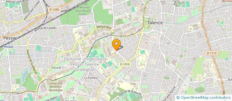 localisation de l'entreprise MADAME AGNES BERNATETS à TALENCE