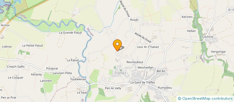 localisation de l'entreprise MADAME AGNES BERTHOU  TREFLEZ