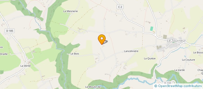 localisation de l'entreprise MADAME AGNES BEX à SOULEUVRE EN BOCAGE