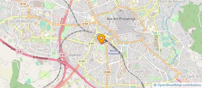 localisation de l'entreprise MADAME AGNES BLOMBOU à AIX-EN-PROVENCE