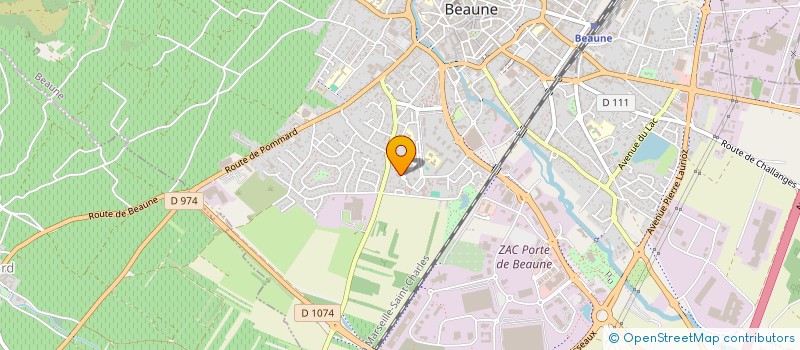 localisation de l'entreprise MADAME AGNES BOGREAU à BEAUNE