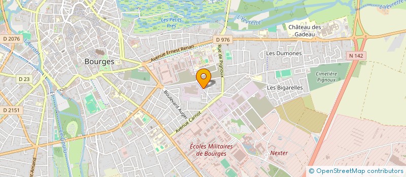 localisation de l'entreprise MADAME AGNES BOIN  BOURGES