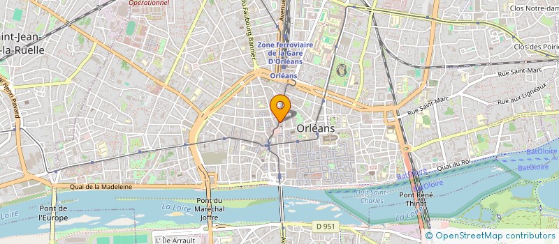 localisation de l'entreprise MADAME AGNES BONARDI à ORLEANS