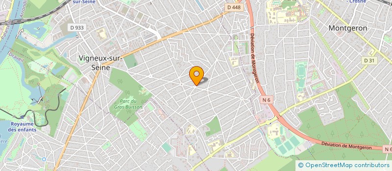 localisation de l'entreprise MADAME AGNES BONOT à VIGNEUX-SUR-SEINE