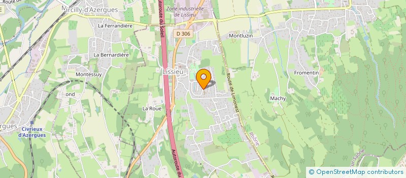 localisation de l'entreprise MADAME AGNES BOUSSION  LISSIEU