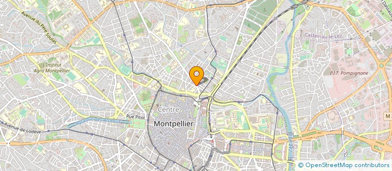 localisation de l'entreprise MADAME AGNES BOUTIN à MONTPELLIER