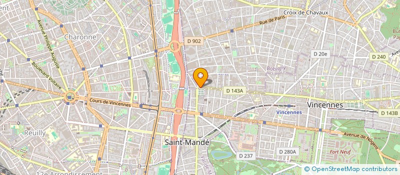localisation de l'entreprise MADAME AGNES BOY à MONTREUIL