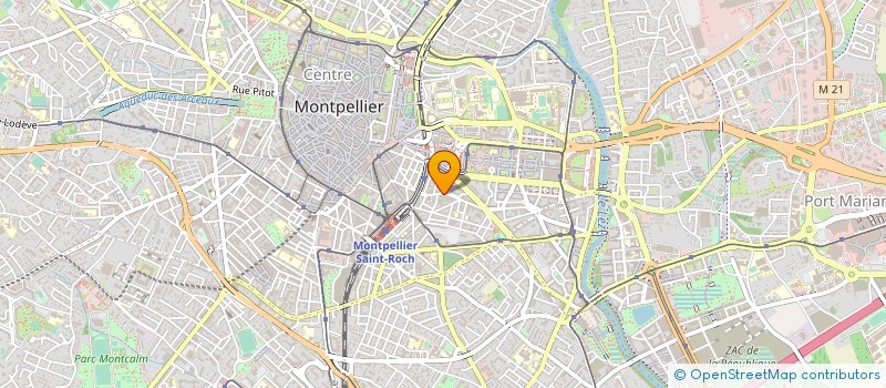 localisation de l'entreprise MADAME AGNES BOYER à MONTPELLIER